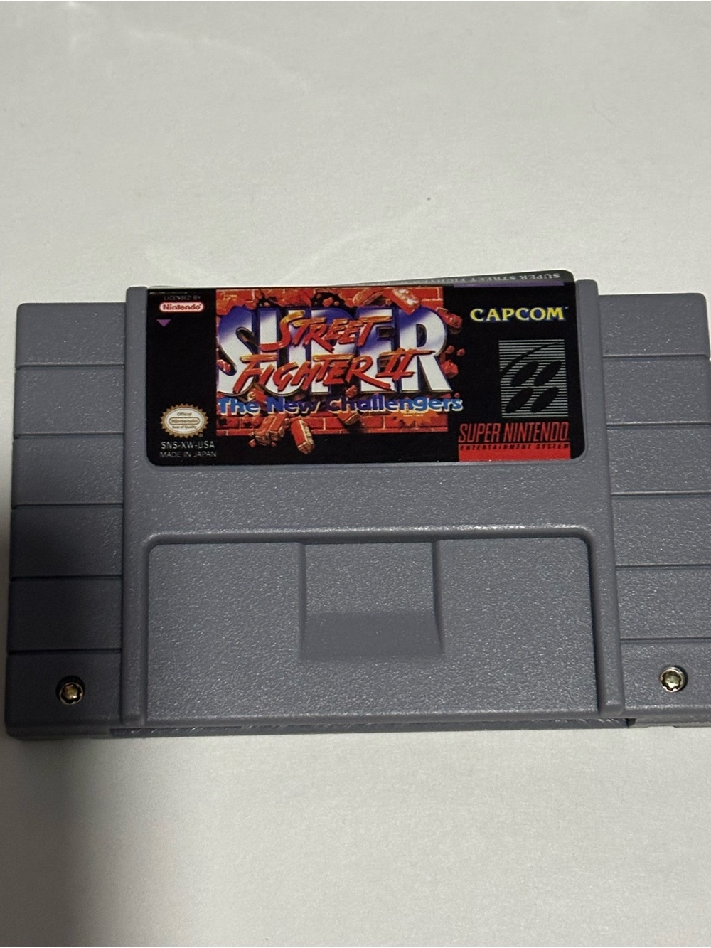 Street Fighter II: The New Challengers -Super Nintendo
